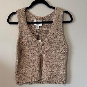 Industry Open Weave Tank Top